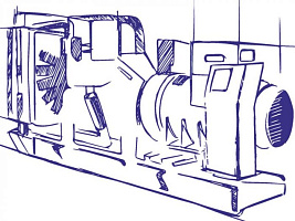 Дизель-генераторы ЭТРО в Ачинске АД 500-Т400 с двигателем Doosan DP180LB от российского производителя
