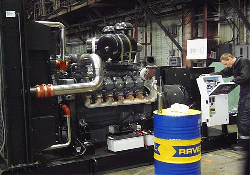 Дизельный генератор ЭТРО мощностью 500 кВт для ЖК «Марсель» , г. Новосибирск